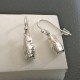 Boucles d'oreilles argent 925/000 poupée russe