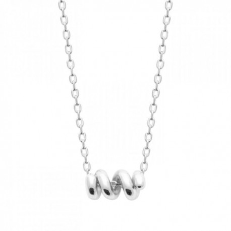 Collier torsade argent massif 925/000 Bijou tendance