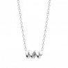 Collier torsade argent massif 925/000 Bijou tendance