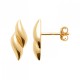 Boucles d'oreilles puces originales Plaqué Or 18 carats