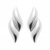 Boucles d'oreilles puces originales argent massif 925/000