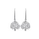 Boucles d'oreilles arbre de vie en Argent 925/000